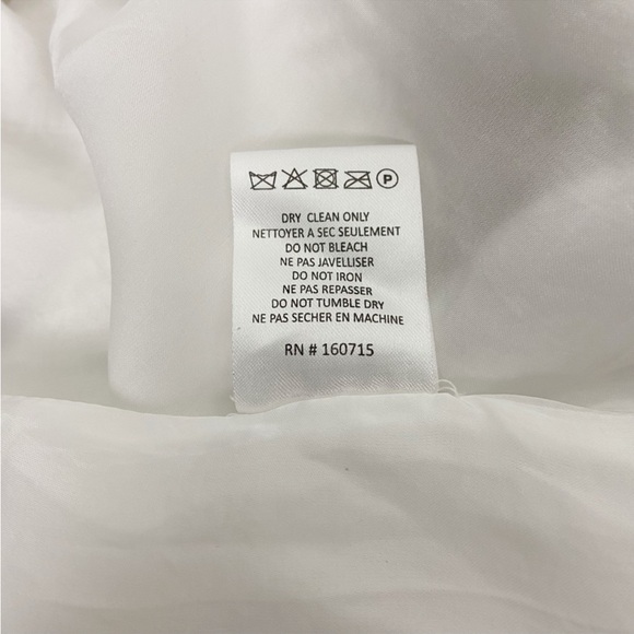 Retrofete Katya Dress in Moonglow White Size L - Picture 11 of 14